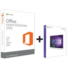 Microsoft Office 2016 Home and Business ESD 32/64 bit + Microsoft Windows 10 Professional